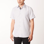 Percy True Modern-Fit Short-Sleeve Dress Shirt // White (3XL)