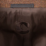 Caruso // Wool Blend 2 Button Sport Coat // Brown (Euro: 58)