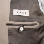 Caruso // Cotton Blend 2 Button Sport Coat // Tan (Euro: 48)
