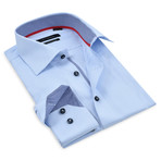 Button-Up Shirt // Sky Blue (L)