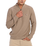Half-Zip Sweater // Vison (XL)