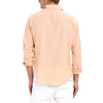 Linen Weave Shirt // Orange (M)