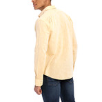 Linen Weave Shirt // Yellow (L)