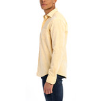 Linen Weave Shirt // Yellow (S)