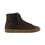 Oak High Sneaker // Brown Leather (Euro: 46)