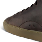 Oak High Sneaker // Brown Leather (Euro: 45)