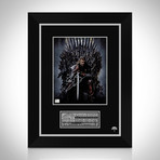 Game Of Thrones Ned Stark Throne // Sean Bean Hand-Signed Photo // Custom Frame