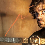 Game Of Thrones Tyrion Lannister // Peter Dinklage Hand-Signed Photo // Custom Frame