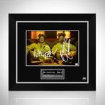Breaking Bad // Walter White + Jesse Pinkman Hand-Signed Photo // Custom Frame