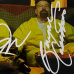 Breaking Bad // Walter White + Jesse Pinkman Hand-Signed Photo // Custom Frame