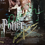 Harry Potter // Cast Hand-Signed Poster // Custom Frame