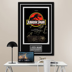Jurassic Park // Cast Hand-Signed Poster // Custom Frame