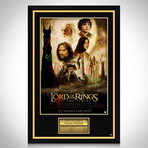Lord Of The Rings // Cast Hand-Signed Poster // Custom Frame
