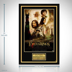 Lord Of The Rings // Cast Hand-Signed Poster // Custom Frame