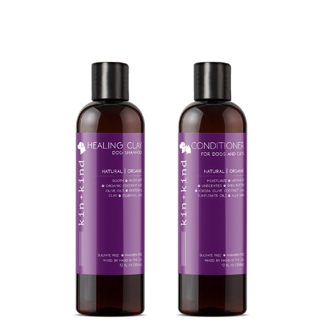 Healing Clay Dog Shampoo + Conditioner For Itchy Dogs & Cats