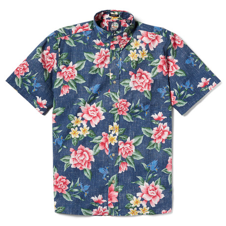 Hou Pua Nui Classic Button-Down Shirt // Ink (XS)