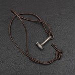 Damascus Hammer Pendant // 1995