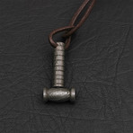 Damascus Hammer Pendant // 1995