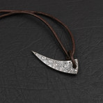 Damascus Bear Claw Pendant // 1996