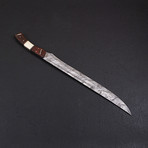 Damascus Short Sword // 9266