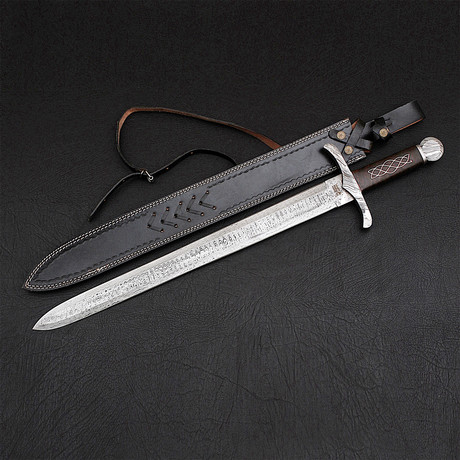 Damascus Celtic Sword //9267