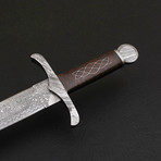 Damascus Celtic Sword //9267