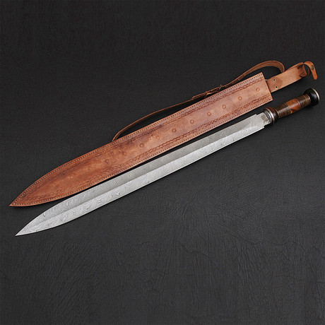 Damascus Gladius Sword // 9268