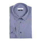 Dress Shirt // Blue + White (US: 38R)
