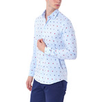 Marine Icon Button-Up Shirt // Red (XL)