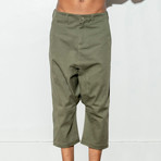 Dropped Taper Pants // Fatigue (S)