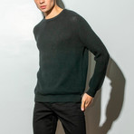Long Crewneck Sweater // Black (S)