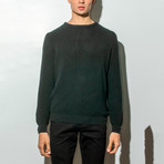 Long Crewneck Sweater // Black (L)