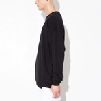 Arc Sweatshirt // Washed Black (1)