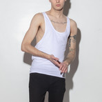 Side Cowl Tank // White (XS)