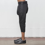Belted Karate Pants // Black (XL)