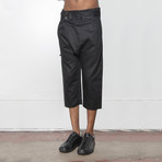 Belted Karate Pants // Black (L)