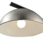 Domus // Table Lamp (Satin Nickel)