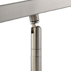 Port Table Lamp // Satin Nickel