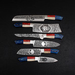 J2 Steel Texas Chef Knife Set // 6 Pieces