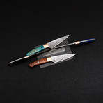 Damascus Pairing Knife Set // 4 Pieces