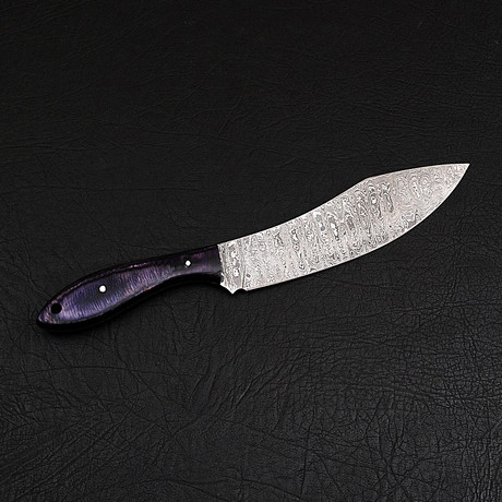 Damascus Vegetable Knife // 9875
