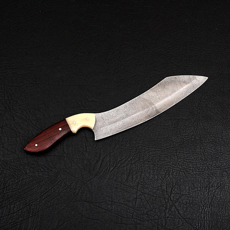 Damascus Kitchen Knife // 9878