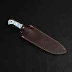 Damascus Kitchen Knife // 9882