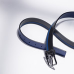Reversible Leather Belt // Notte (36")