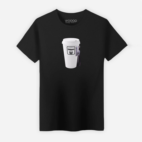 Coffee Fuel T-Shirt // Black (X-Large)