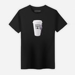 Coffee Fuel T-Shirt // Black (X-Large)