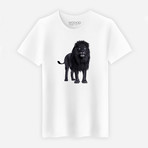 Lion T-Shirt // White (M)