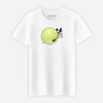 Lemon DJ T-Shirt // White (Small)