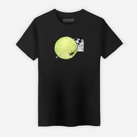 Lemon DJ T-Shirt // Black (S)