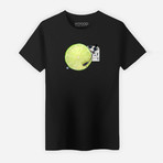 Lemon DJ T-Shirt // Black (L)